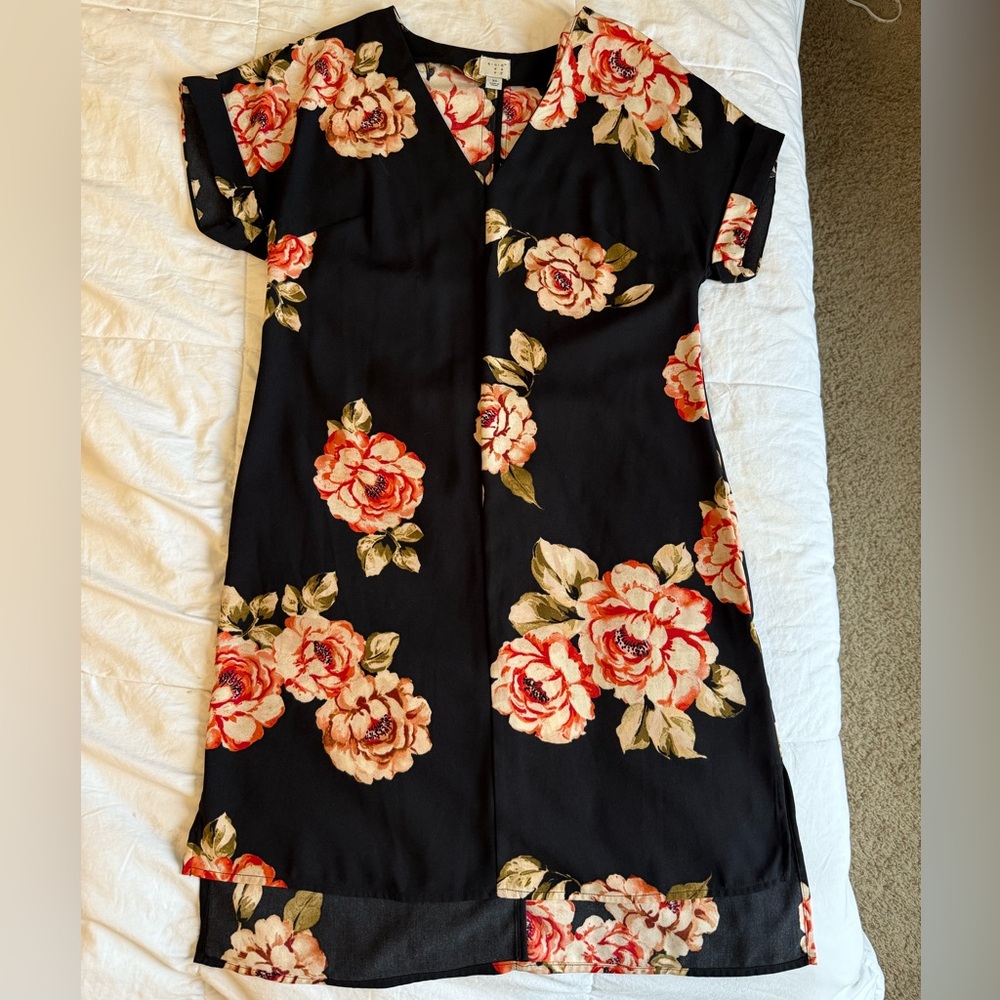 Target Black Floral Dress